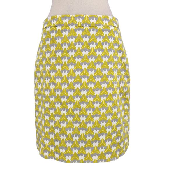 Milly Collection x Banana Republic Print Skirt Chili Powder Green - Picture 2 of 5